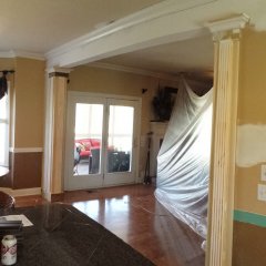 Wall Tear Out and Column Build